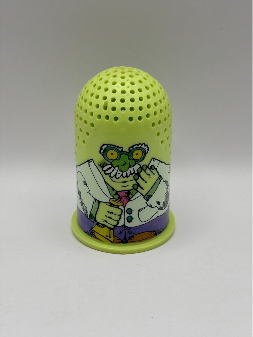 Kenner Ssp Monster Sifter vintage shaker top cap replacement part mad Green 1980